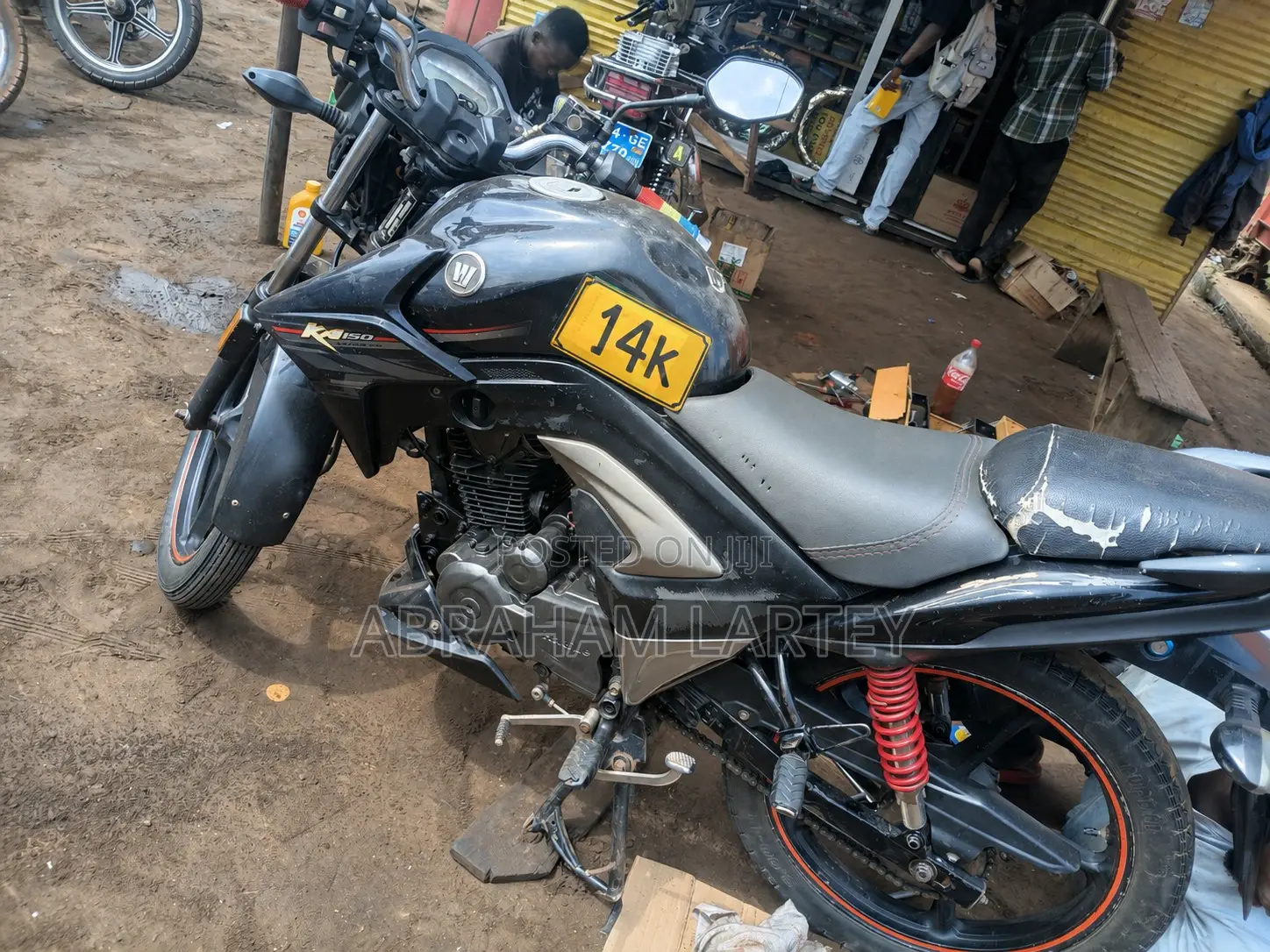 Haojue HJ100T-5A 2024 Black
