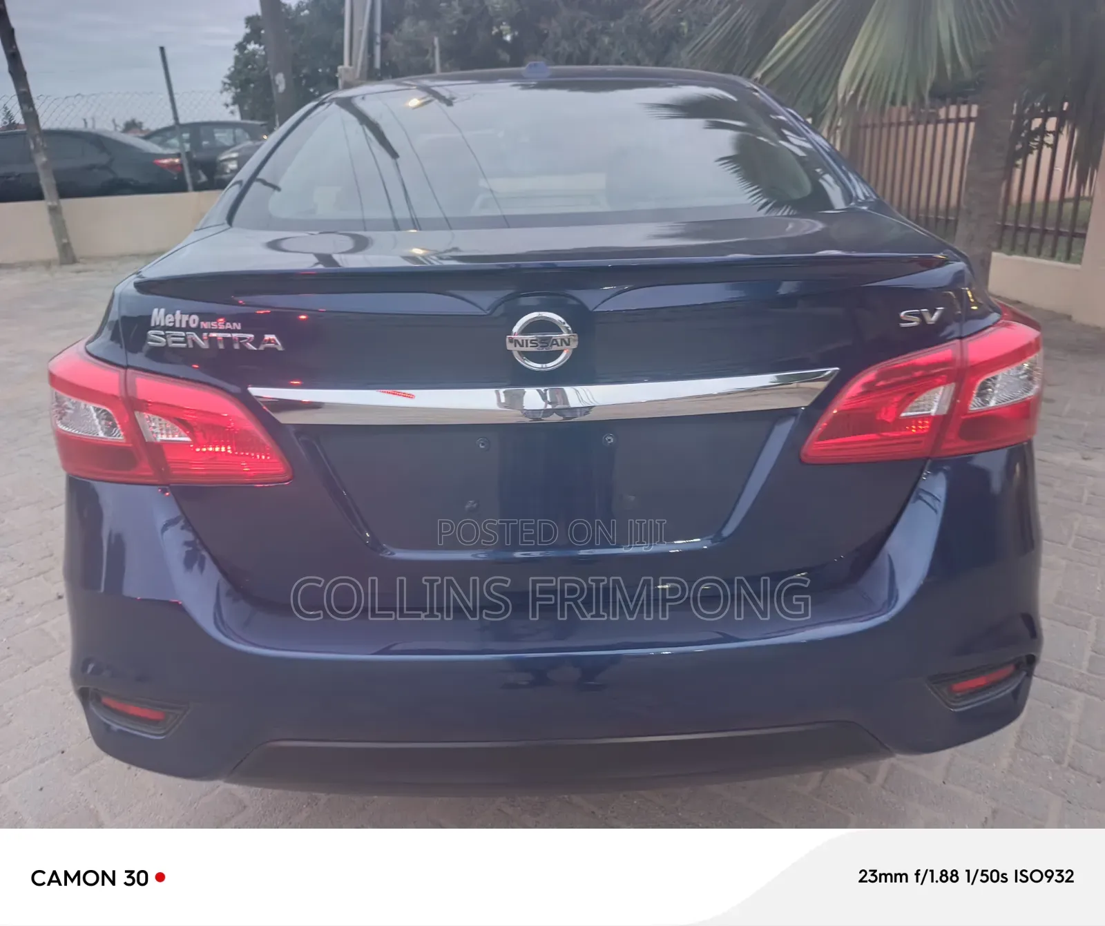 Nissan Sentra 2018 Blue
