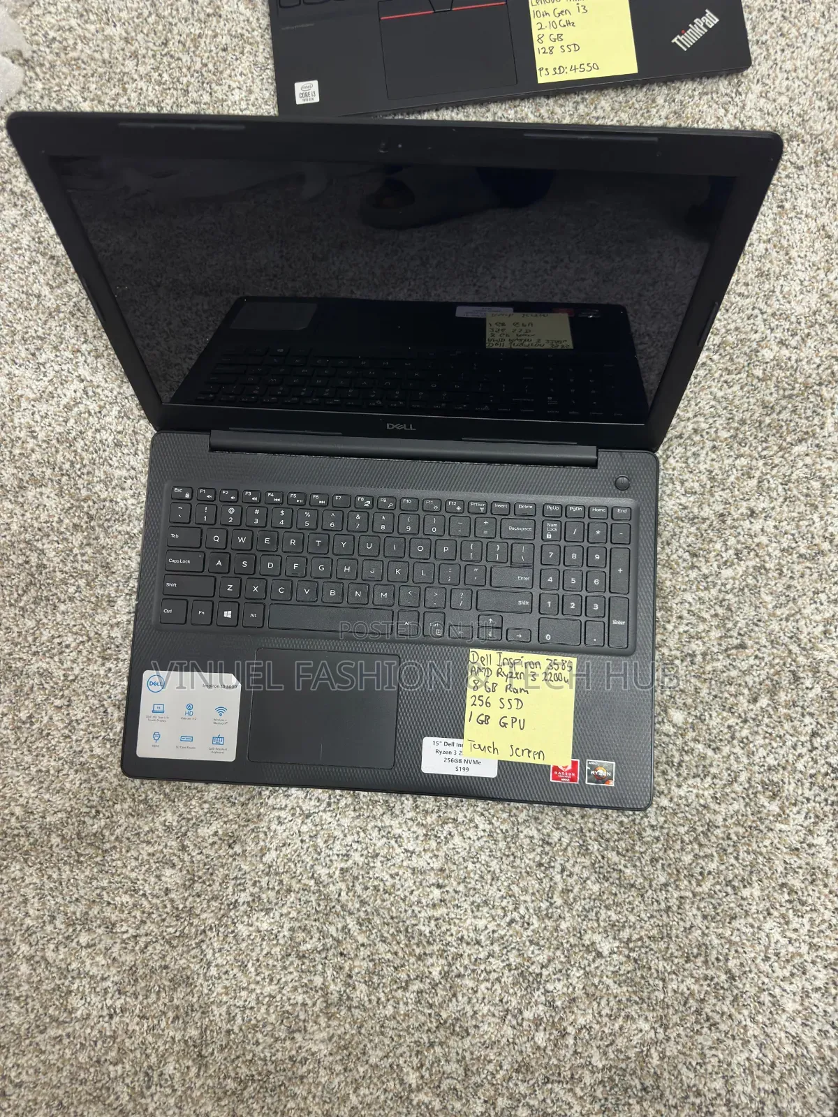 Laptop Dell Inspiron 15 3585 8GB AMD Ryzen 3 SSD 256GB