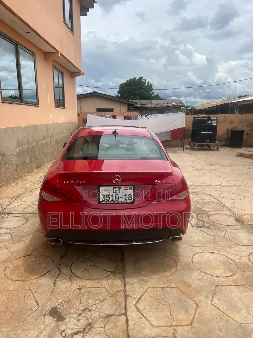 Mercedes-Benz CLA-Class CLA 250 4MATIC Sedan 2015 Red