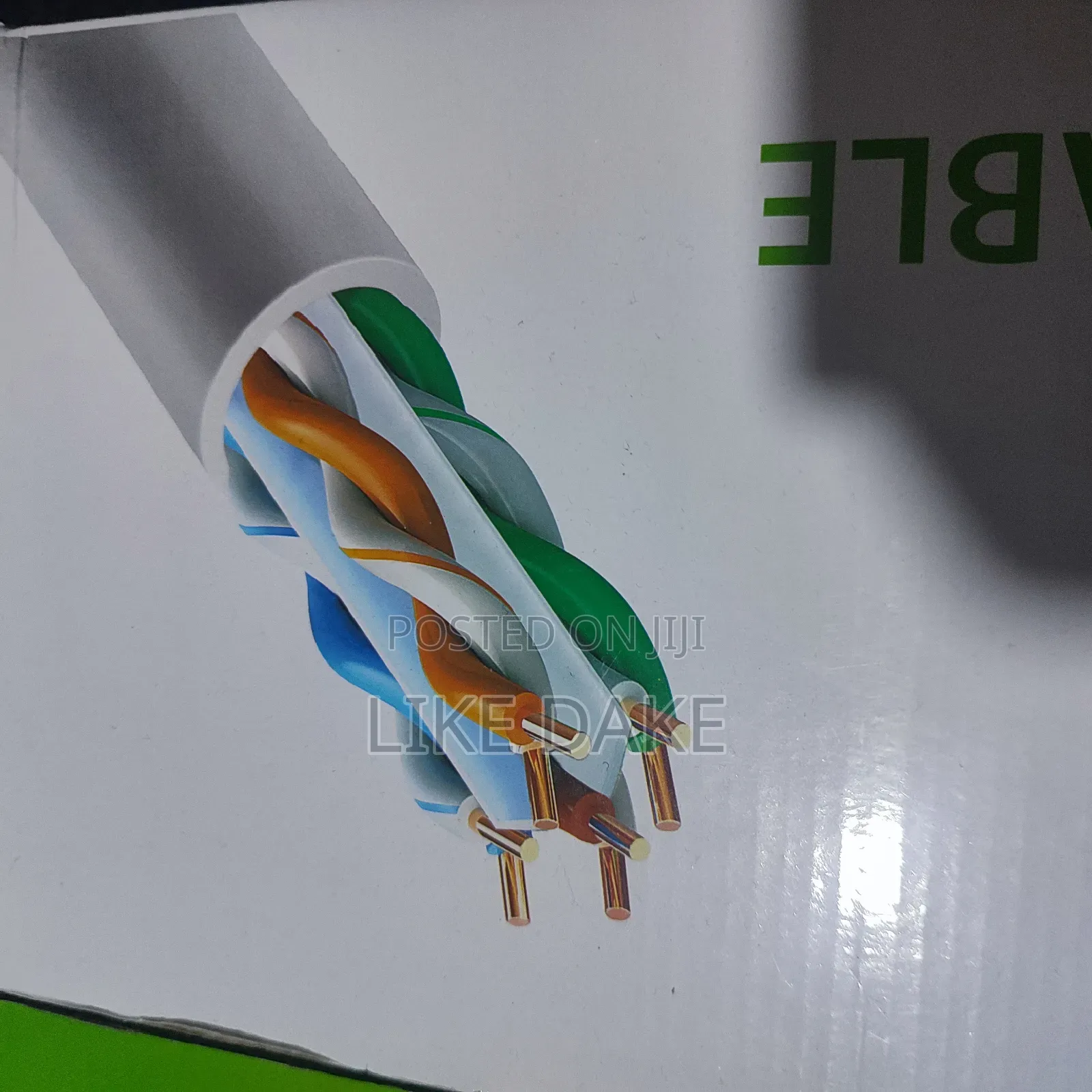 Cat 6 Utp Network Cable for CCTV and Networking System