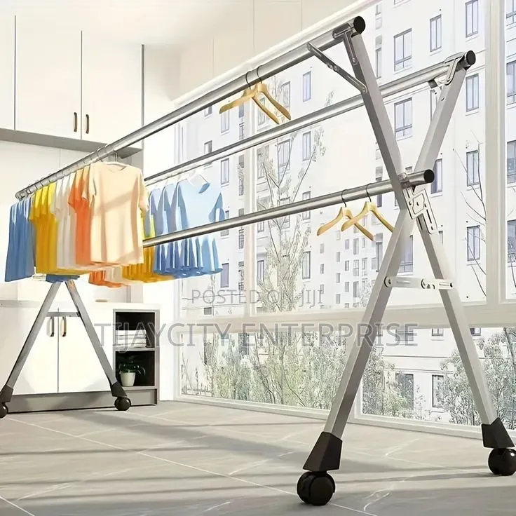 Foldable Stainless Steel Clothes Hanger