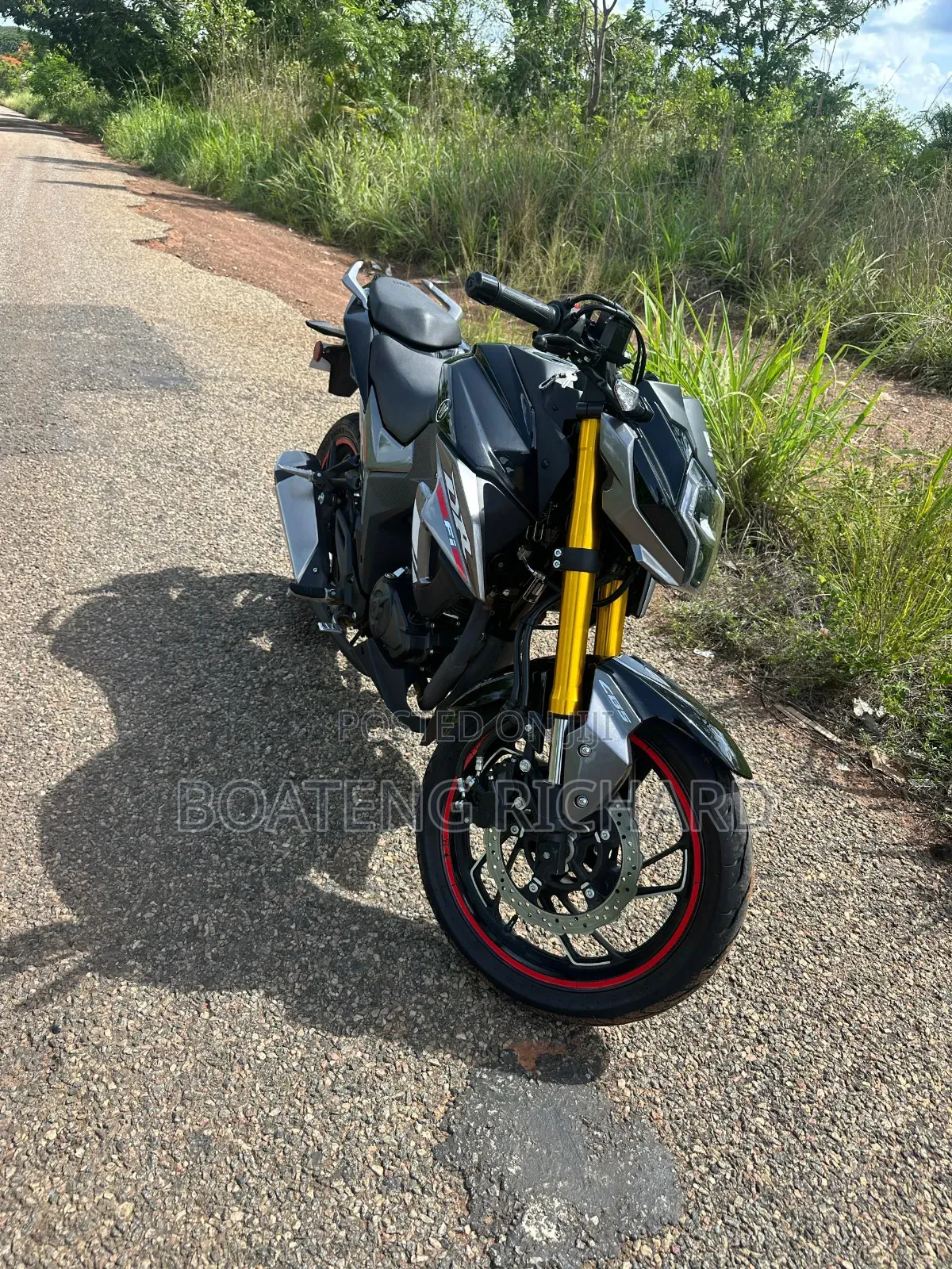 New Haojue DR190S 2026 Black