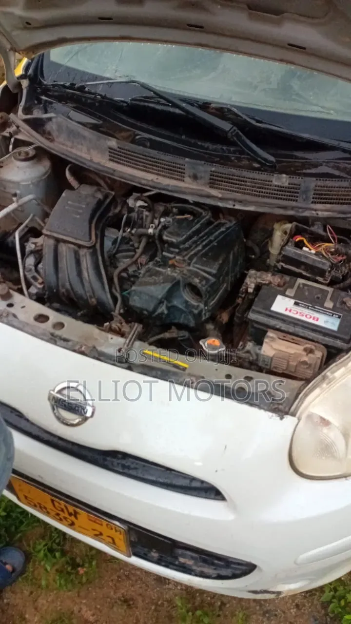 Nissan March 2011 White