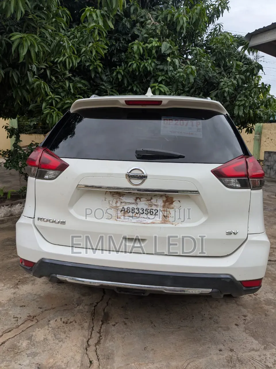 Nissan Rogue SV FWD 2017.5 2017 White