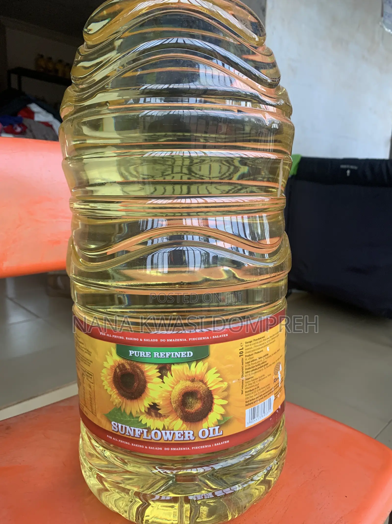 Tesco Pure Sunflower Oil 5 Litres – Uk Imported | Premium Quality