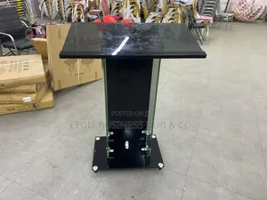 High-Quality Tempered Glass Pulpit