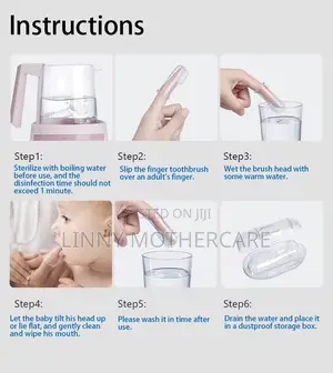 Baby Silicone Finger Toothbrush