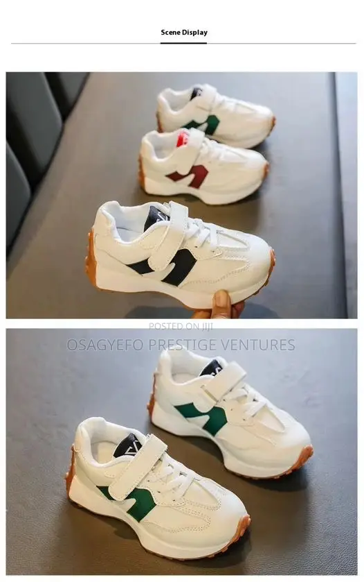 Good Quality Kids Hook-and-Loop (Velcro) + Elastic Laces