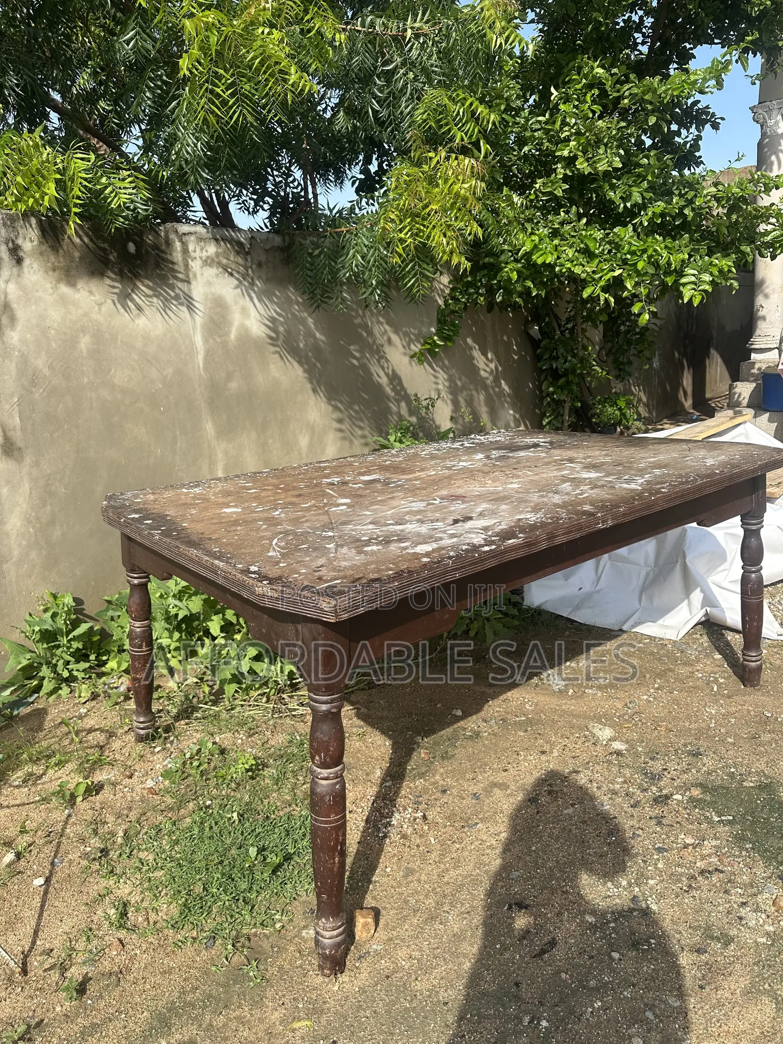 Wood -Bed Frame and Dinning Table