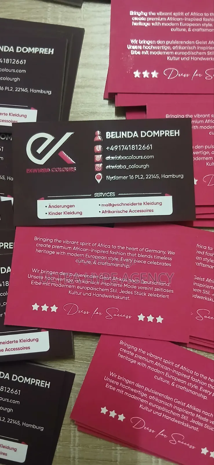 3ad Spot Uv Varnish Business Cards