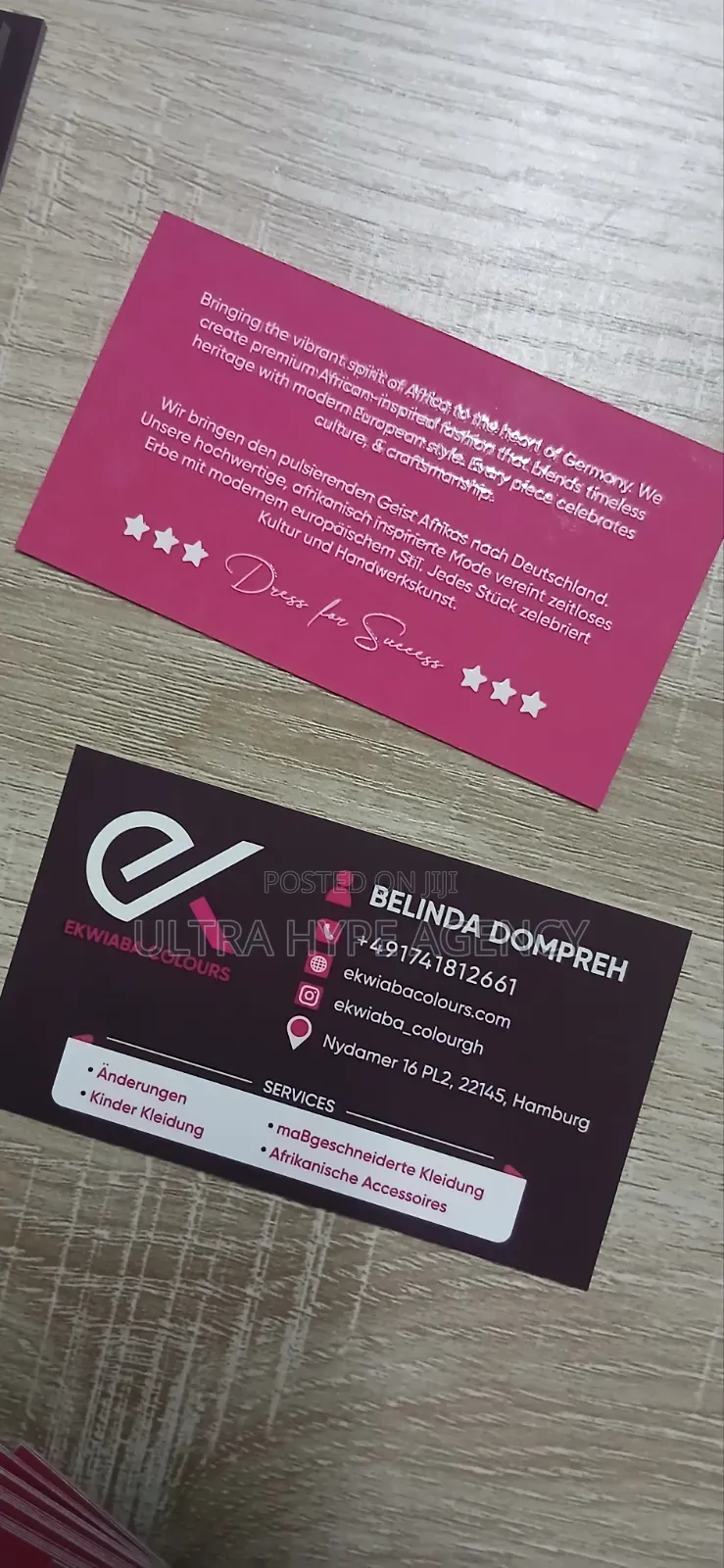 3ad Spot Uv Varnish Business Cards