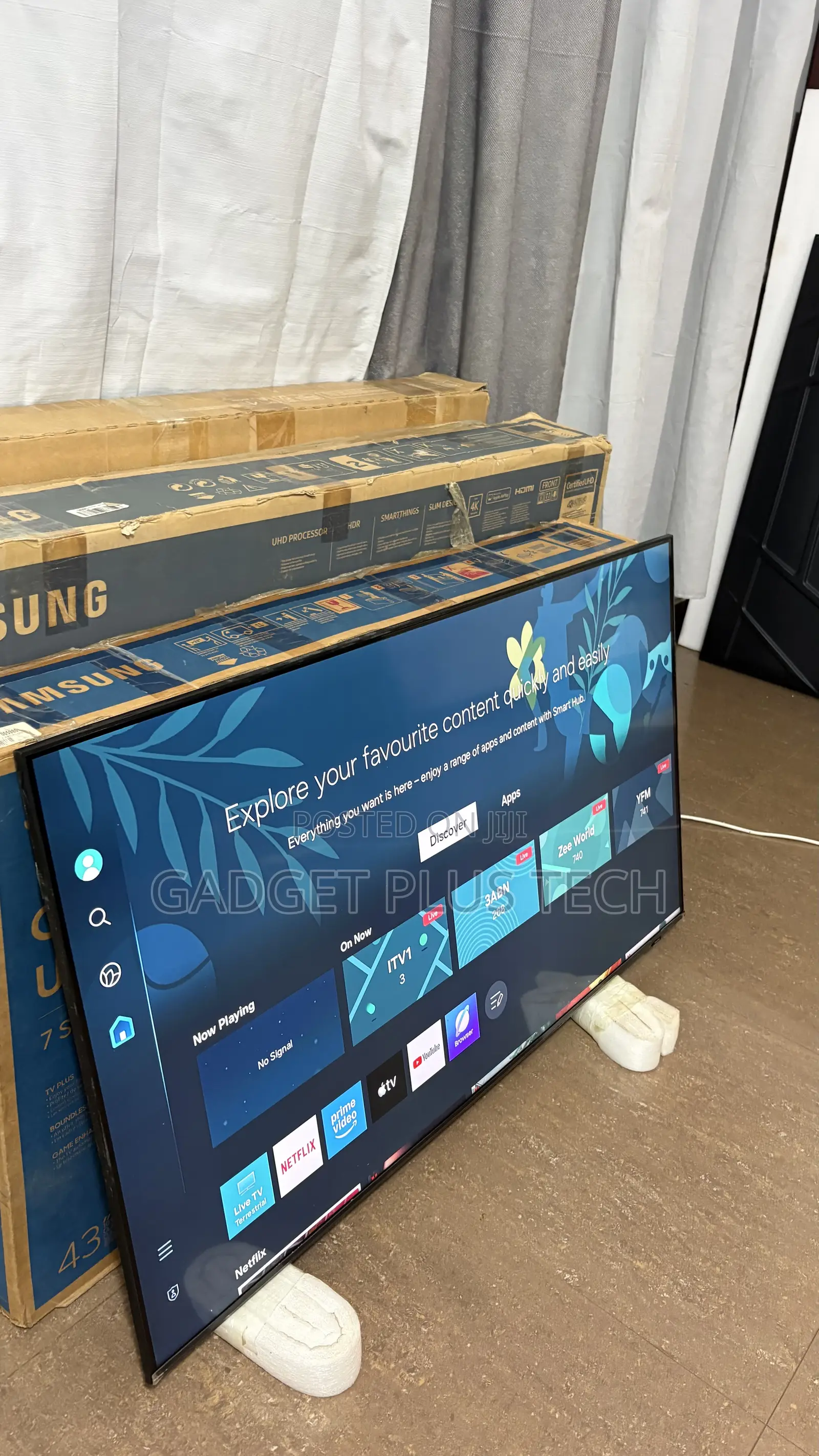 2023/24 50” Samsung Airslim Qled Uhd Smart Tv