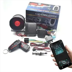 Car Alarm System With Built-in Central Locking Module