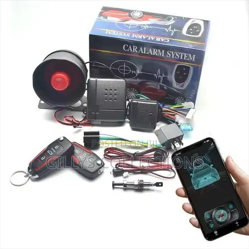 Car Alarm System With Built-in Central Locking Module