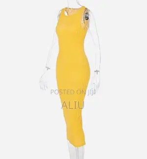 Casual Knitted Sleeveless Dress
