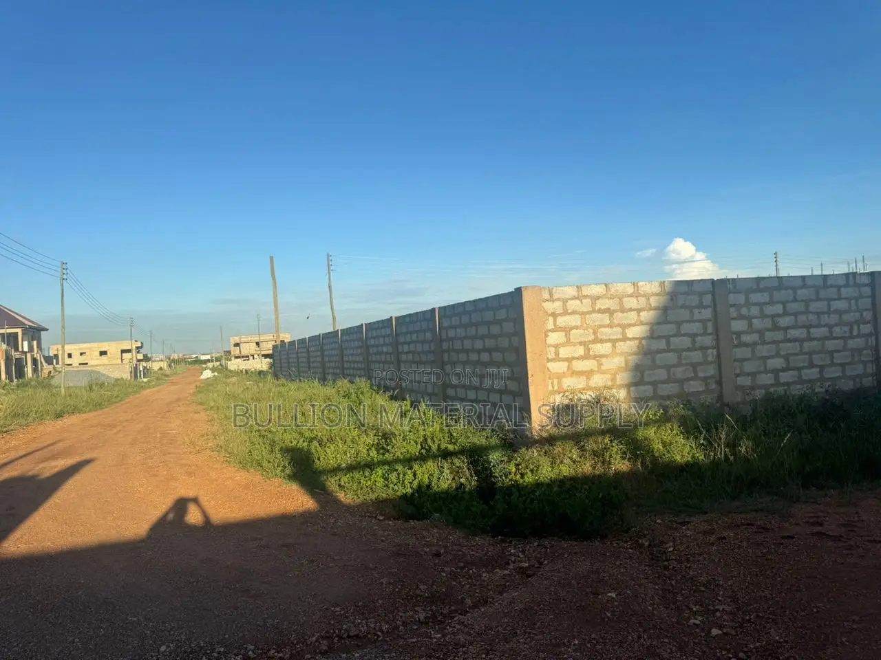 Fully Fenced 1 Plot of Land for Sale, 100ft X 80ft at Kantamanso.