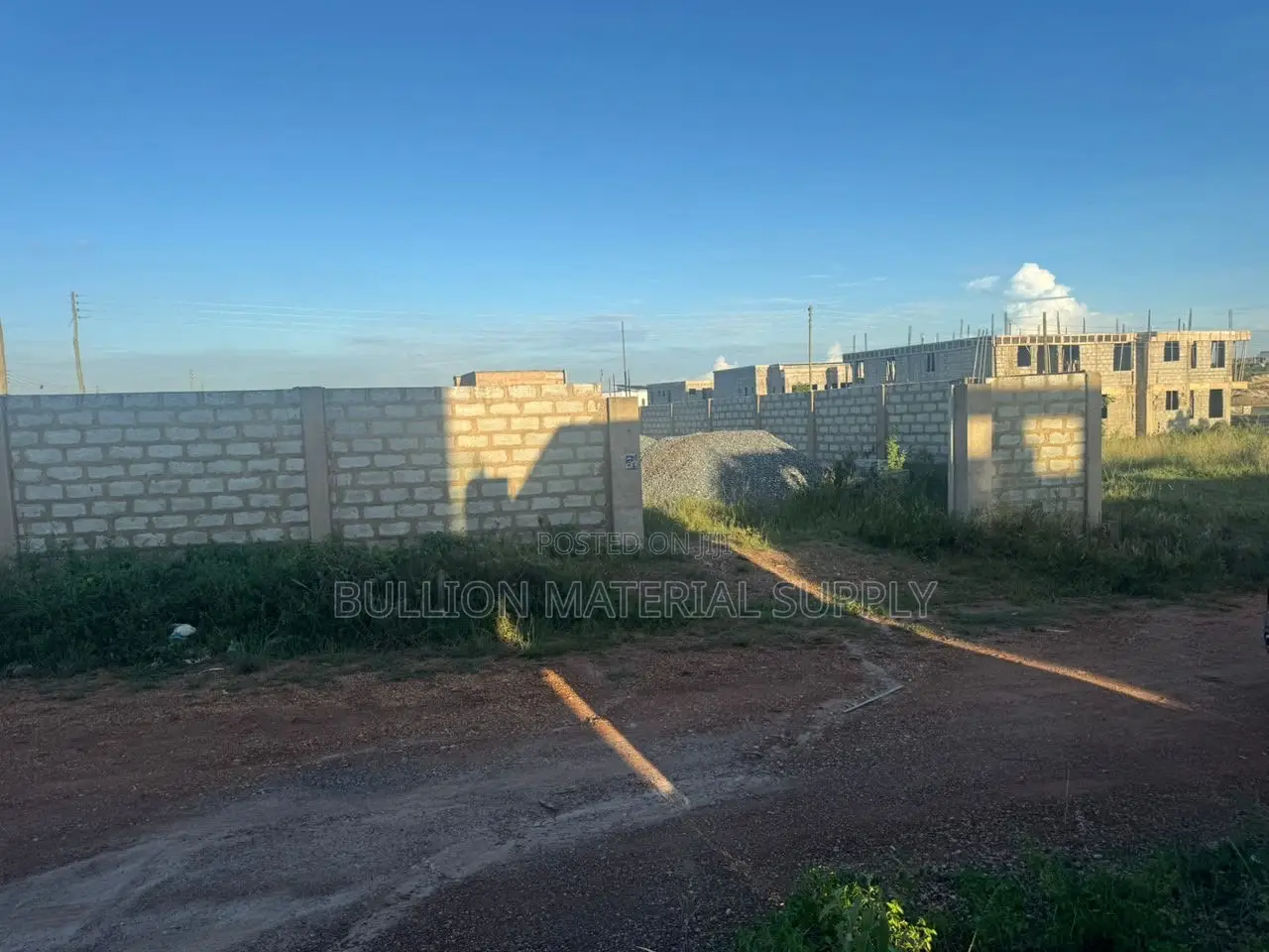 Fully Fenced 1 Plot of Land for Sale, 100ft X 80ft at Kantamanso.