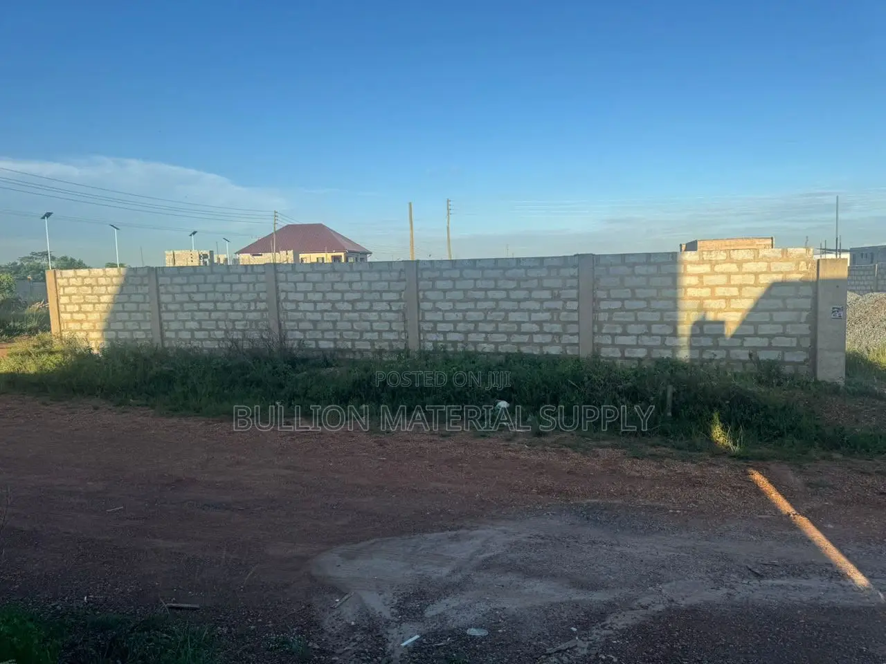 Fully Fenced 1 Plot of Land for Sale, 100ft X 80ft at Kantamanso.