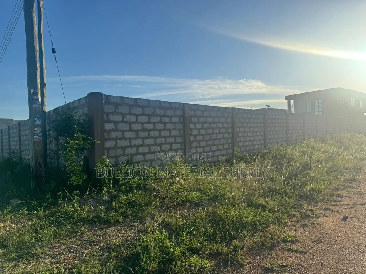 Fully Fenced 1 Plot of Land for Sale, 100ft X 80ft at Kantamanso.