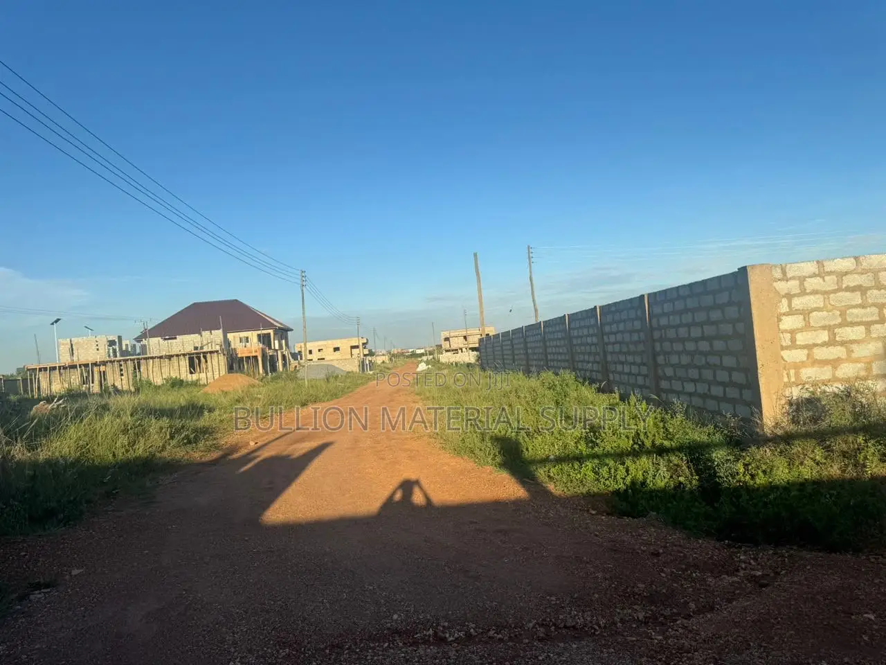 Fully Fenced 1 Plot of Land for Sale, 100ft X 80ft at Kantamanso.