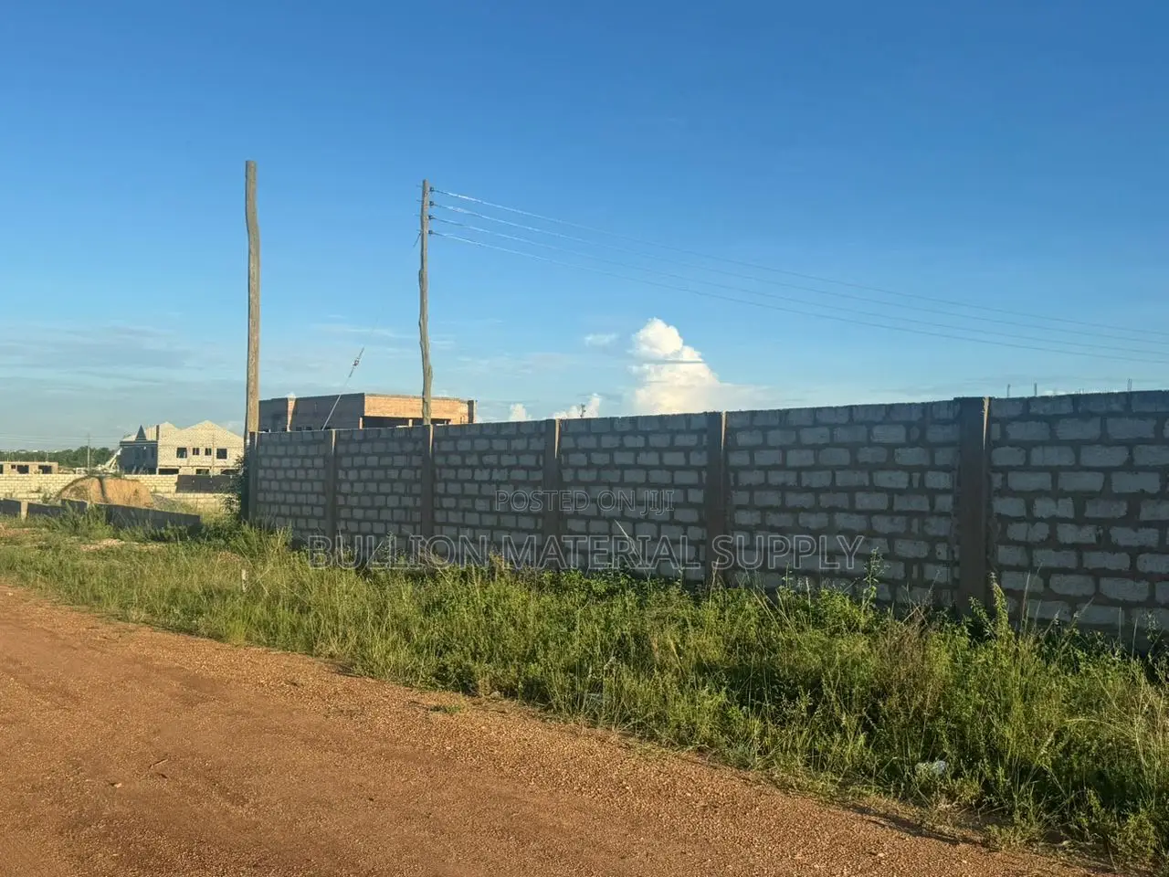 Fully Fenced 1 Plot of Land for Sale, 100ft X 80ft at Kantamanso.