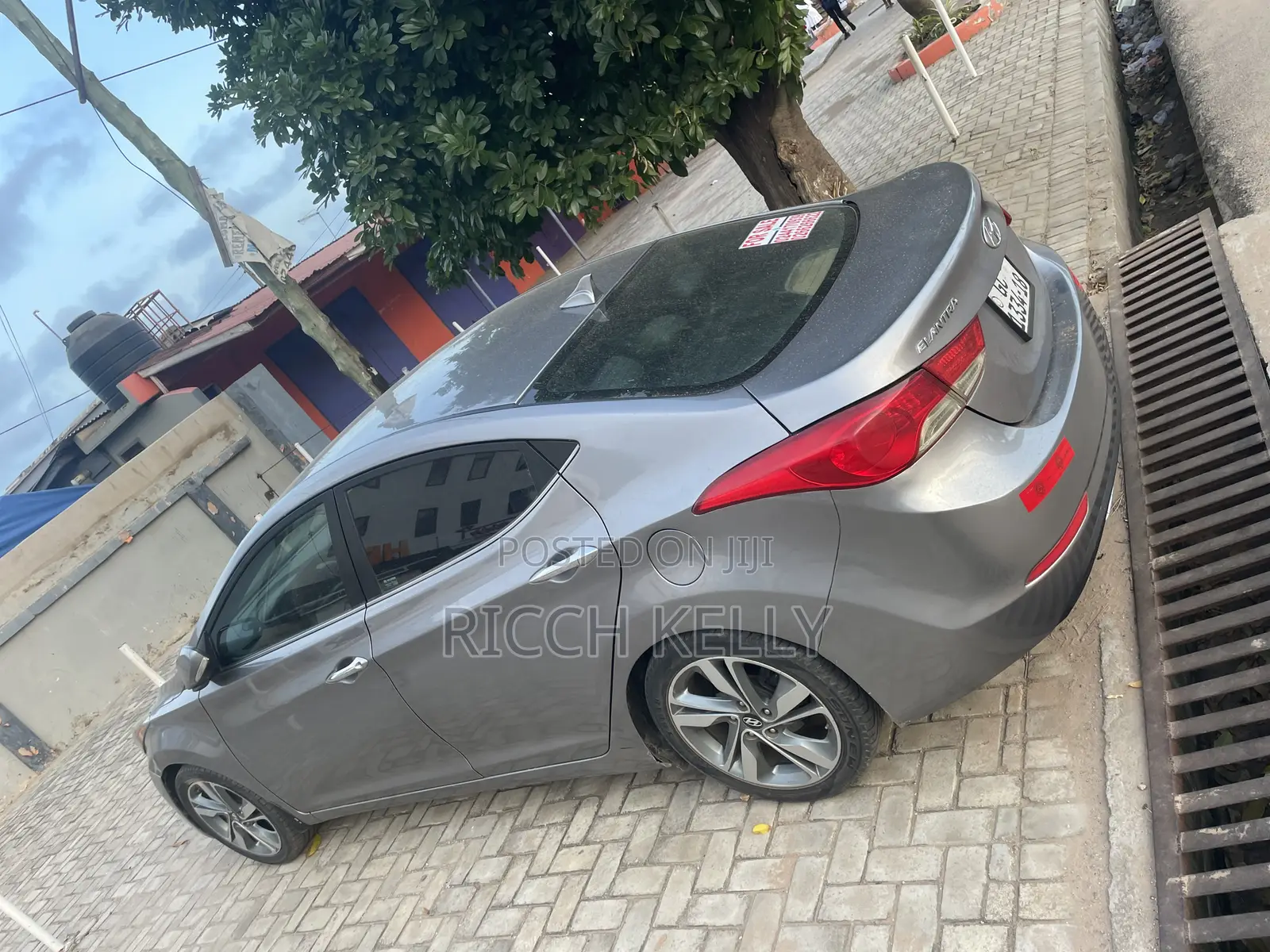 Hyundai Elantra Limited 4dr Sedan (1.8L 4cyl 6A) 2015 Gray
