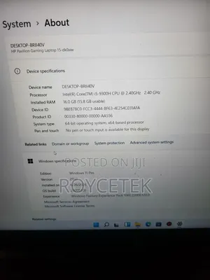 Laptop HP Pavilion Gaming 15 2019 16GB Intel Core i7 HDD+SSD 1T