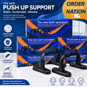 A1-Shaped Push-Up Support Bars – Non-Slip Home Fitness Exercise