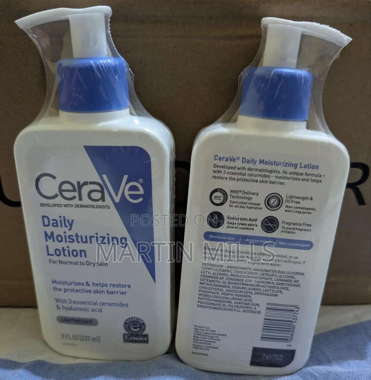 Cerave Daily Moisturizing Lotion