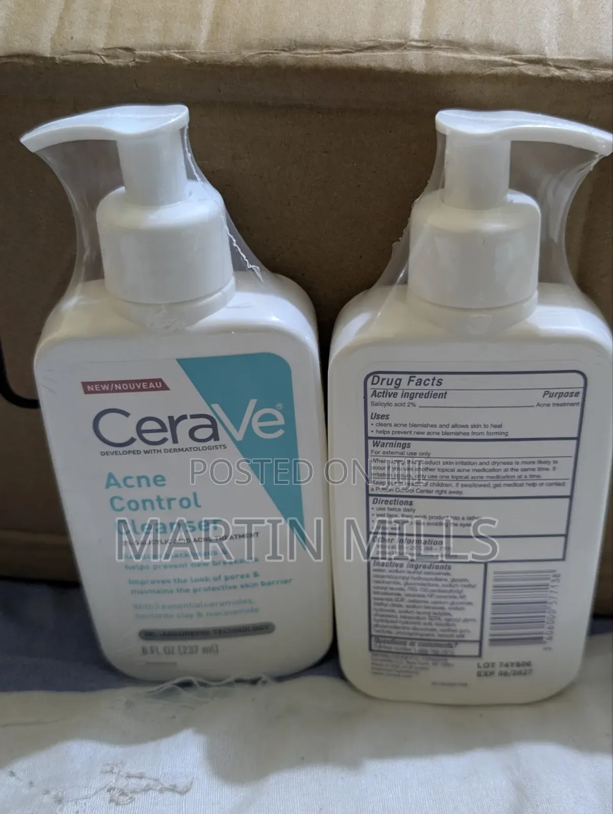 Cerave Acne Control Cleanser