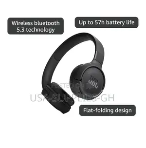 Jbl Tune 520bt Wireless On-ear Headphones, Black From Usa