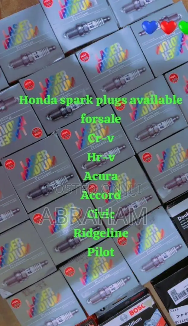Spark Plugs Available for Honda, Toyota Ford