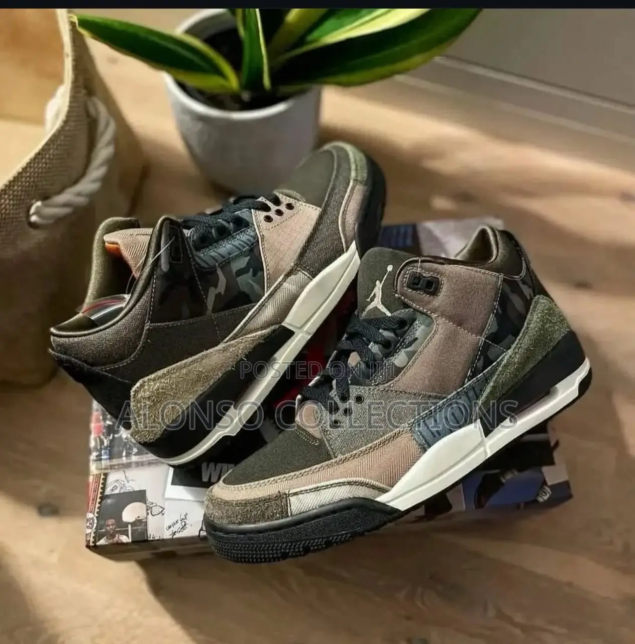 Jordan 3 Patchwork Camo