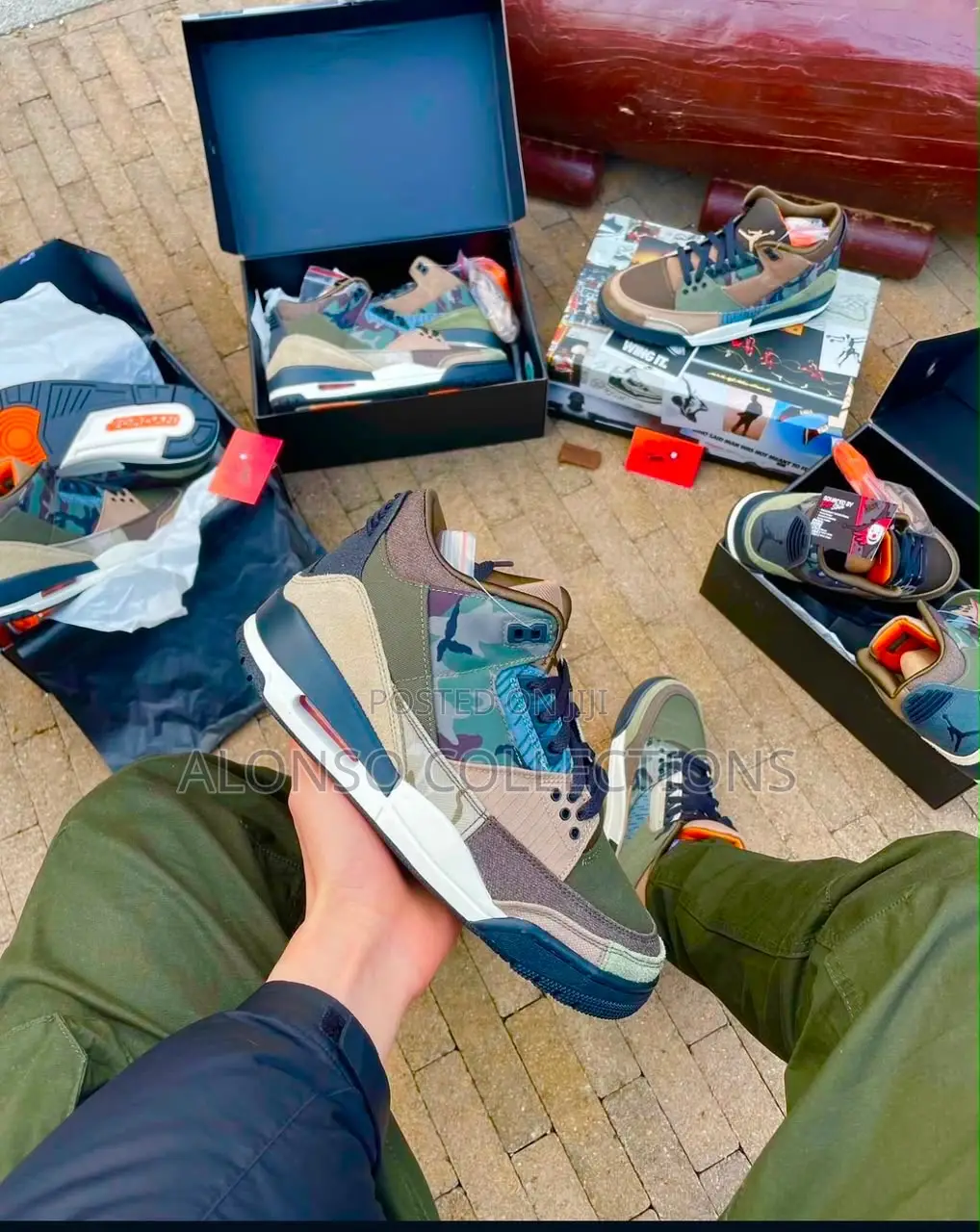 Jordan 3 Patchwork Camo