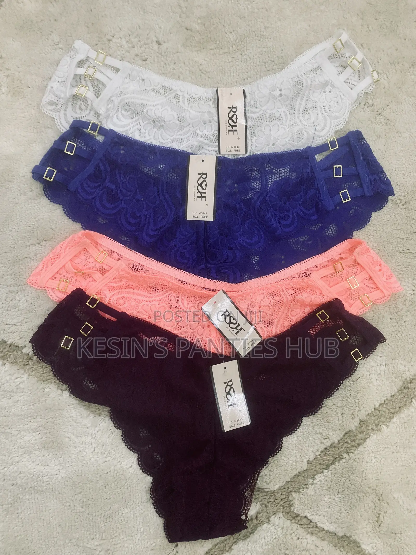 Lace and G-String Panties