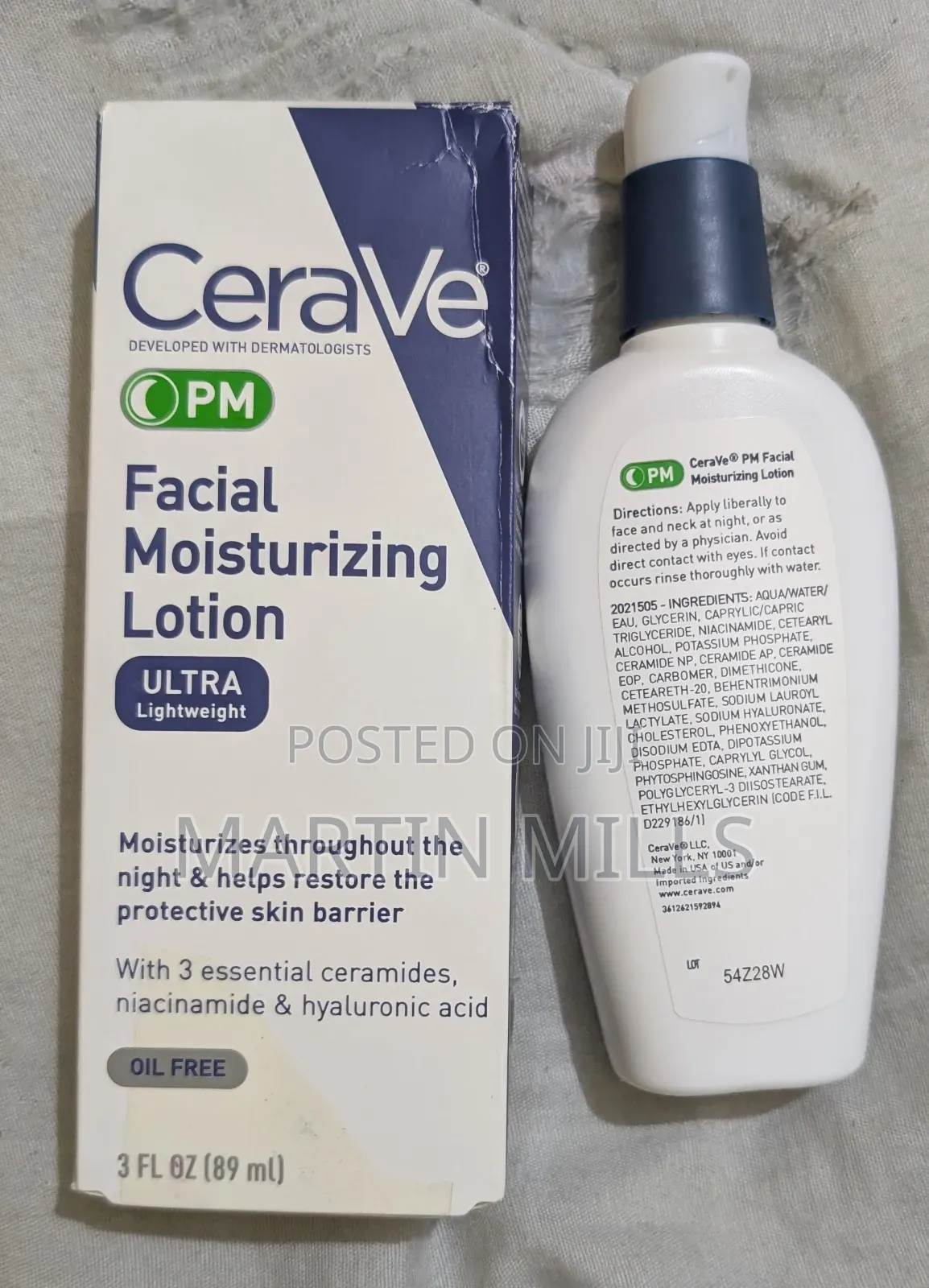 Cerave Facial Moisturizing Lotion Pm