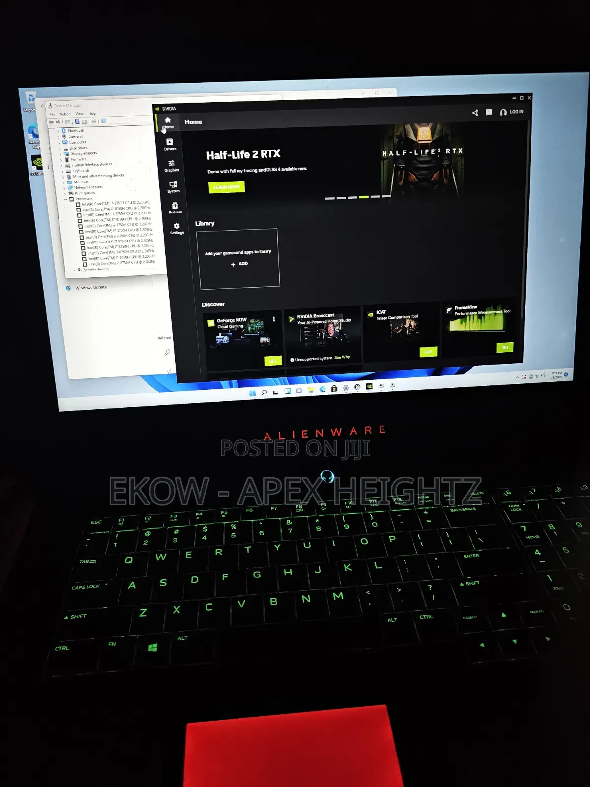 Laptop Alienware 17 R5 32GB Intel Core i7 HDD+SSD 1.5T
