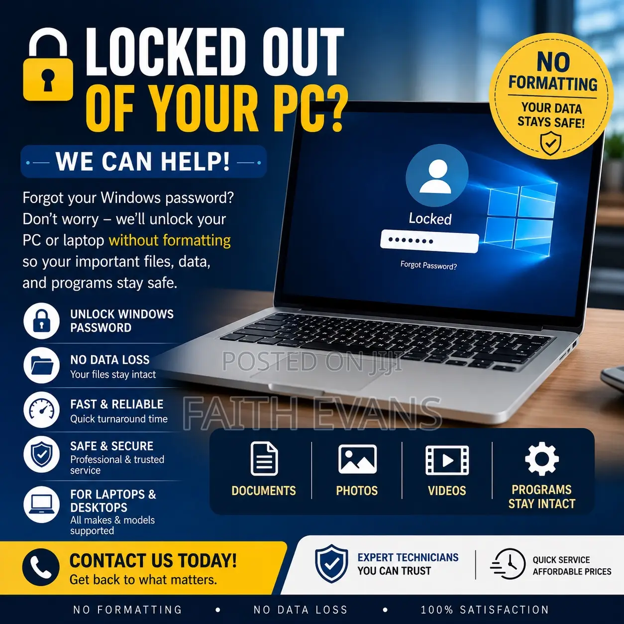 Pc Password Unlocking