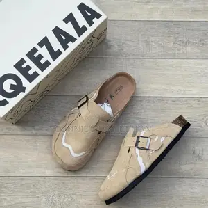 Qeezaza Chunky Mules Half Shoe