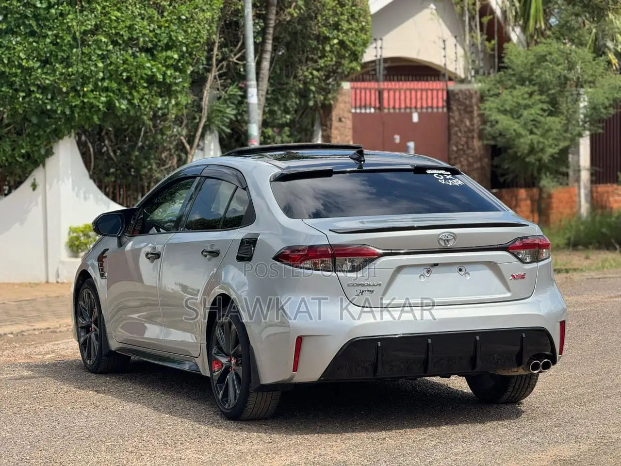 Toyota Corolla XSE 2024 Silver