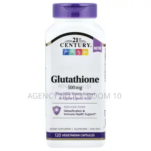 Pre-Order - 21st Century Glutathione 500mg 120 Caps - Usa Dropship`