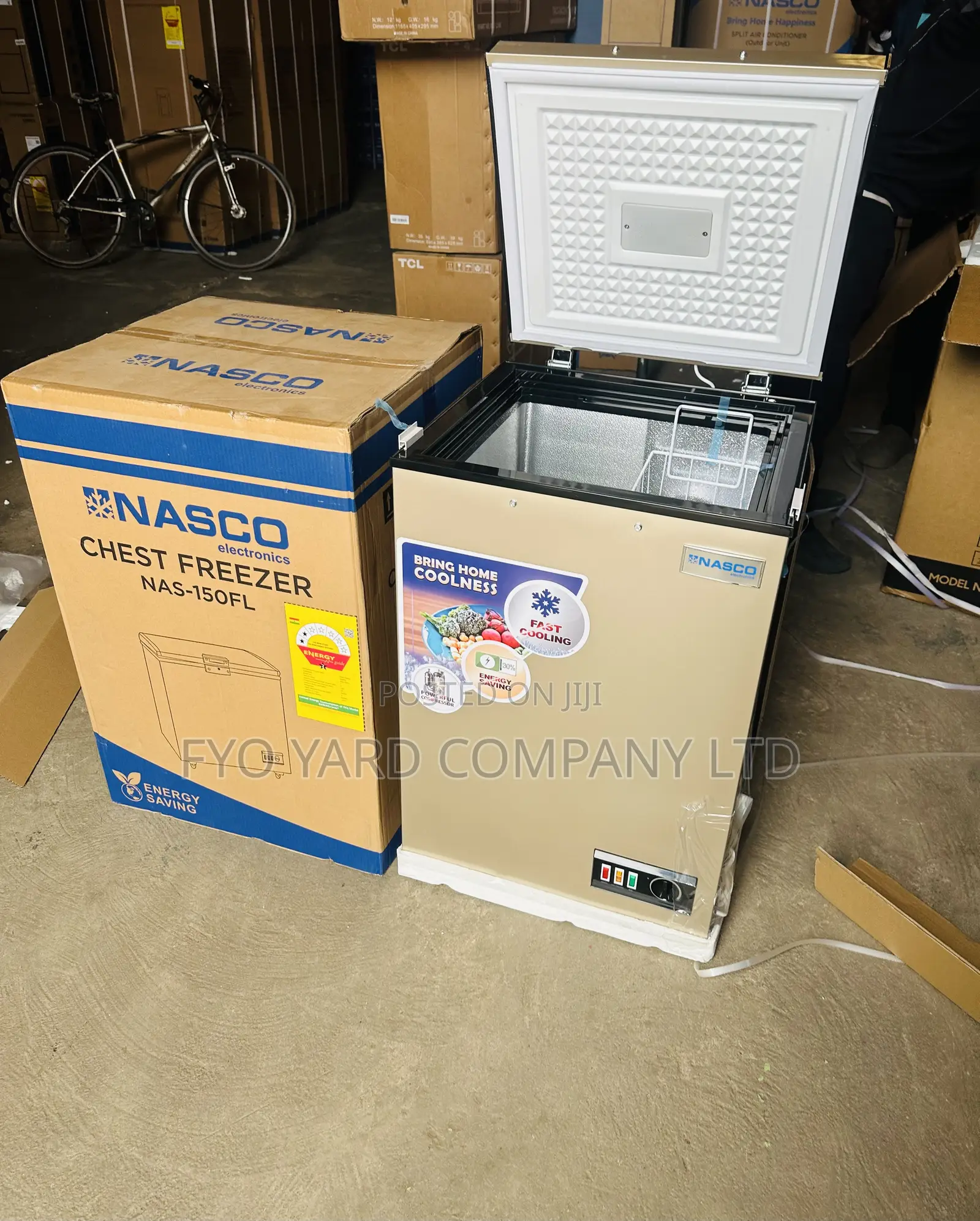 Modern Made Nasco 100 Liters Fast Cooling Freeezer