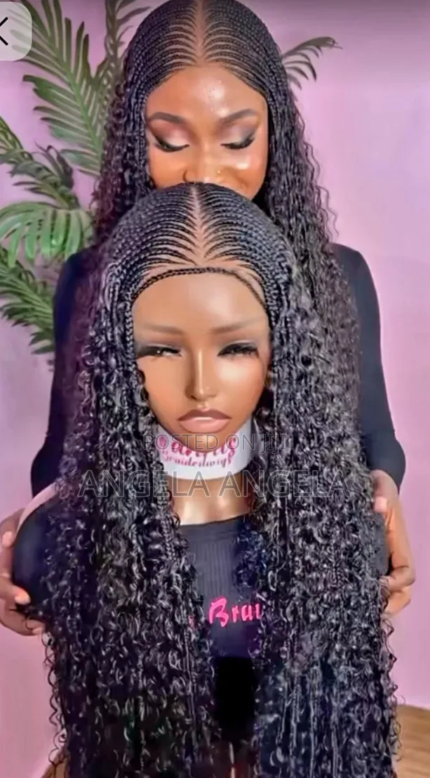 Hair Wigs. Braiding Wigs Caps