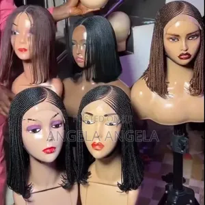 Hair Wigs. Braiding Wigs Caps