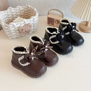 Quality Kids’ Princess Lace Bow Boots