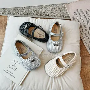 Quality Girls’ Silver Mary Jane Dress Shoes