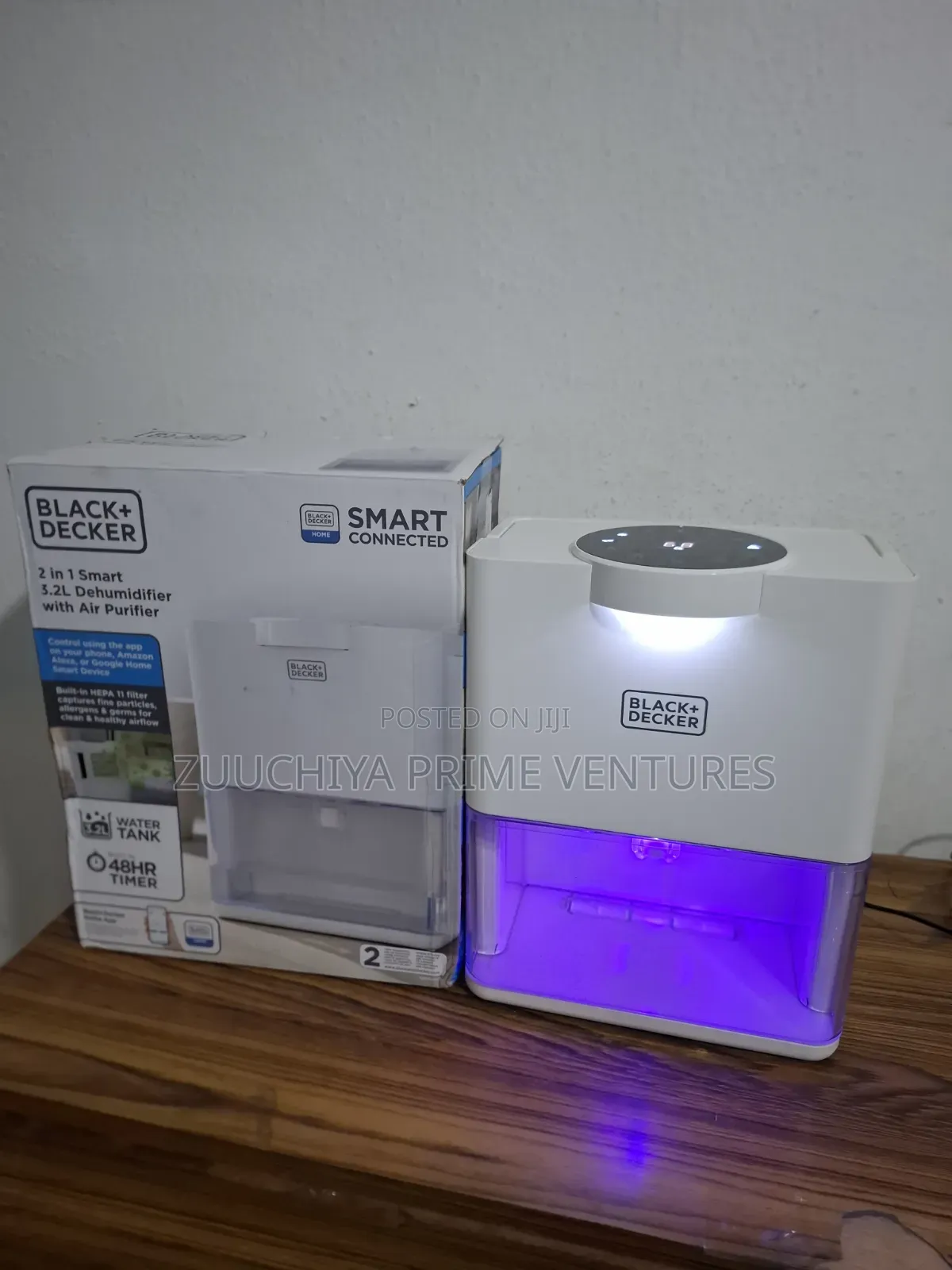 3.2l Smart 2-in-1 Dehumidif Air Purifier From Uk