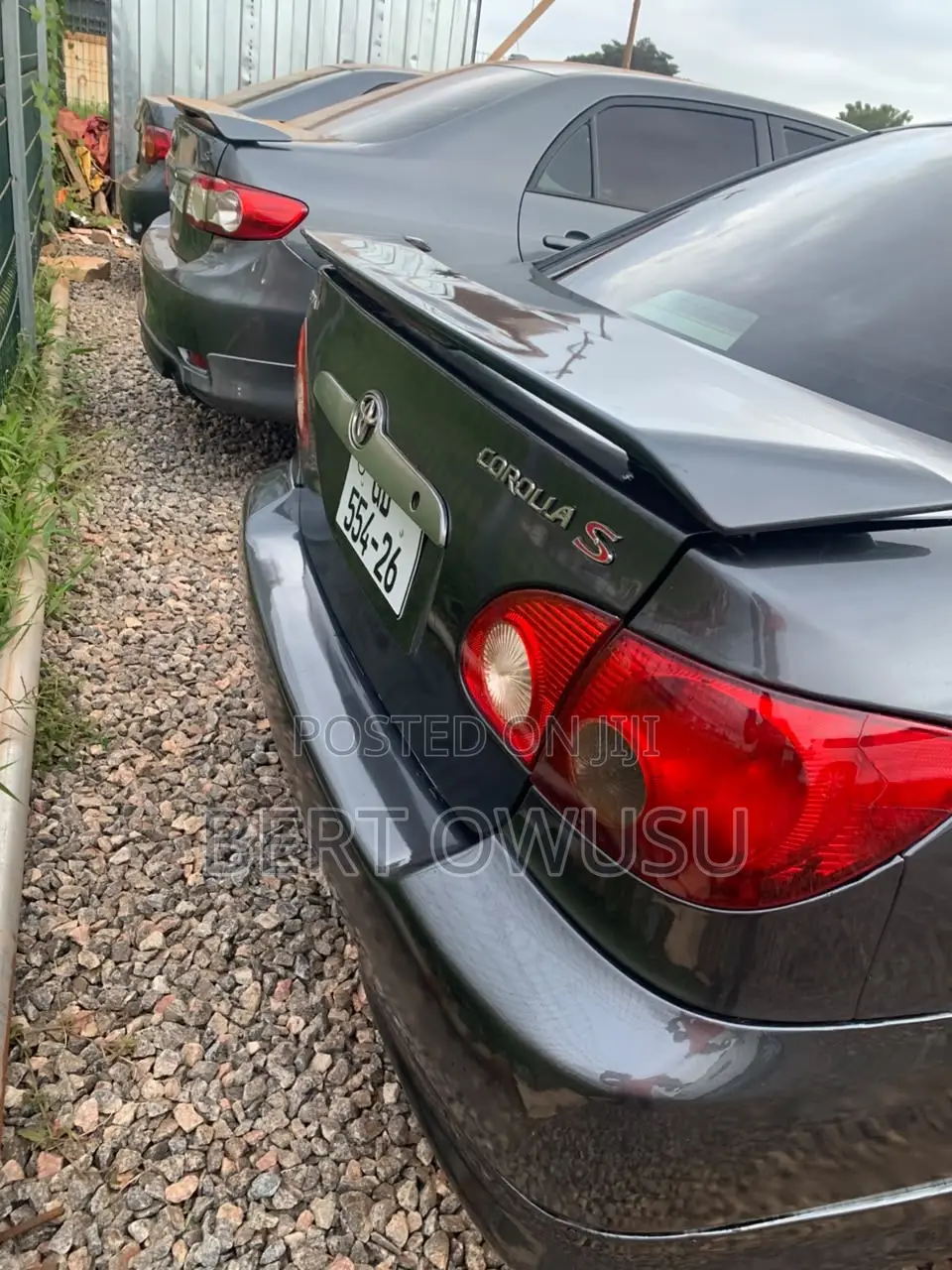 Toyota Corolla 2008 Gray