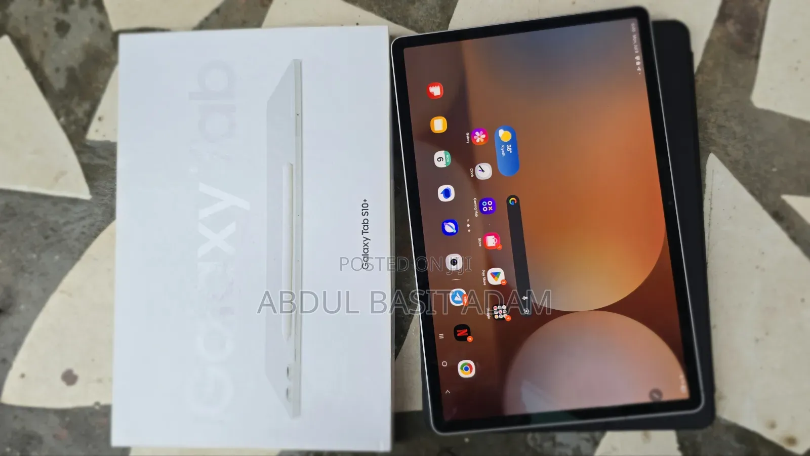 Samsung Galaxy Tab S10+ 5G 256 GB Silver